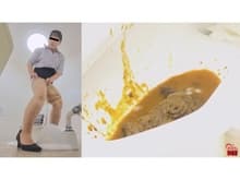 美人女教師 放屁下痢便 サンプル画像 5