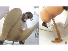 下半身脱ぎ捨て卑猥な開脚姿うんこ サンプル画像 3