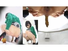 5カメトイレ盗撮 良いうんこと汚いおならの女達2　ずっと便が付いているヒクヒク肛門 サンプル画像 2