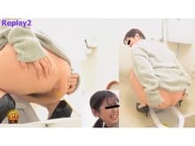 トイレ盗撮 アナルかっ開き下痢便2 サンプル画像 6