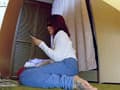控室屁こき 待ち時間にこっそりガス抜き サンプル画像 4